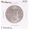 Image 1 : 1937 Honduras 1 Lempira Silver Coin