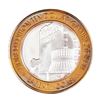 Image 1 : .999 Silver Barbary Coast Las Vegas, Nevada $10 Casino Limited Edition Gaming Token