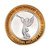 Image 1 : .999 Silver Caesars Palace Las Vegas, Nevada $10 Casino Limited Edition Gaming Token