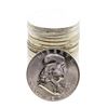 Image 1 : Roll of (20) Brilliant Uncirculated 1959 Franklin Half Dollar Coins