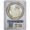 Image 3 : 1884-O $1 Morgan Silver Dollar Coin PCGS MS64 Amazing Toning