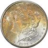 Image 3 : 1881-S $1 Morgan Silver Dollar Coin PCGS MS64 Amazing Toning