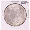 Image 1 : 1886 $1 Morgan Silver Dollar Coin