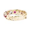 Image 3 : 14KT Yellow Gold 1.25 ctw Ruby And Diamond Ring