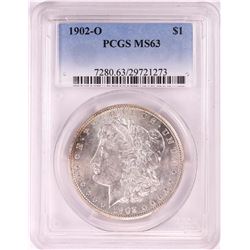 1902-O $1 Morgan Silver Dollar Coin PCGS MS63