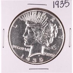 1935 $1 Peace Silver Dollar Coin
