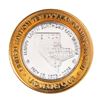 Image 2 : .999 Silver Las Vegas Club Nevada $10 Casino Limited Edition Gaming Token