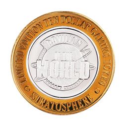 .999 Silver Stratosphere Las Vegas, NV $10 Casino Limited Edition Gaming Token