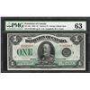 Image 1 : 1923 $1 Dominion of Canada Bank Note DC-25o PMG Choice Uncirculated 63