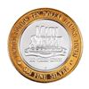Image 1 : .999 Silver Main Street Station Las Vegas, NV $10 Limited Edition Casino Gaming Token