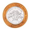 Image 2 : .999 Silver Treasure Island Las Vegas, Nevada $10 Casino Limited Edition Gaming Token