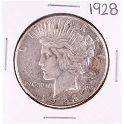 1928 $1 Peace Silver Dollar Coin
