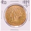 Image 1 : 1889-S $20 Liberty Head Double Eagle Gold Coin