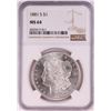 Image 1 : 1881-S $1 Morgan Silver Dollar Coin NGC MS64
