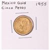 Image 1 : 1955 Mexico 5 Pesos Gold Coin