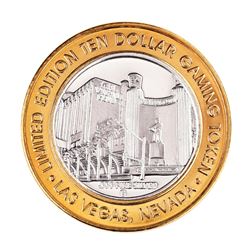 .999 Silver Las Vegas Club Nevada $10 Casino Limited Edition Gaming Token