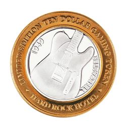 .999 Silver Hard Rock Hotel & Casino Las Vegas, NV $10 Limited Edition Gaming Token
