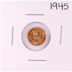 1945 Mexico Dos Peso Gold Coin