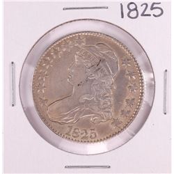 1825 Capped Bust Half Dollar Coin