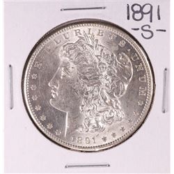 1891-S $1 Morgan Silver Dollar Coin