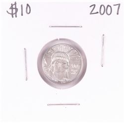 2007 $10 Platinum American Eagle Coin