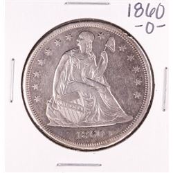 1860-O $1 Seated Liberty Silver Dollar Coin