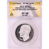 Image 1 : 1972 Prince Philip Sterling Silver Wedding Anniversary Medal ANACS PF68DCAM