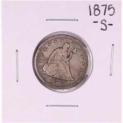 1875-S Seated Liberty Twenty Cent Piece Coin