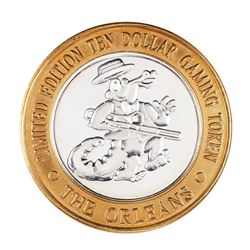.999 Silver The Orleans Hotel & Casino Las Vegas, NV $10 Casino Token Limited Edition