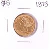 Image 1 : 1873 $5 Liberty Head Half Eagle Gold Coin