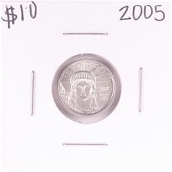 2005 $10 Platinum American Eagle Coin
