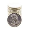 Image 1 : Roll of (20) 1961 Franklin Half Dollar Coins