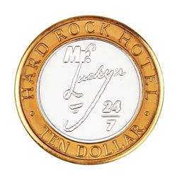 .999 Silver Hard Rock Hotel & Casino Las Vegas, NV $10 Limited Edition Gaming Token