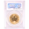 Image 2 : 2005 Canada $50 Maple Leaf Gold Coin PCGS MS69 Experimental Issue