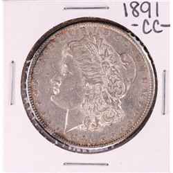 1891-CC $1 Morgan Silver Dollar Coin
