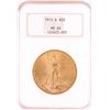 Image 1 : 1911-D $20 St. Gaudens Double Eagle Gold Coin NGC MS64