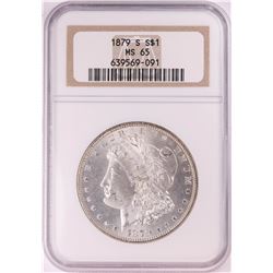 1879-S $1 Morgan Silver Dollar Coin NGC MS65