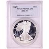 Image 1 : 2001-W $1 Proof American Silver Eagle Coin PCGS PR69DCAM
