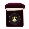 Image 2 : 1989 Rarities Mint Disney Mickey Good Luck 1/4 Oz. Gold Coin w/ Box