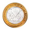 Image 1 : .999 Silver Sands Regency Reno, Nevada $10 Casino Limited Edition Gaming Token