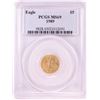 Image 1 : 1989 $5 American Gold Eagle Coin PCGS MS69