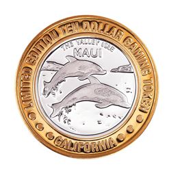 .999 Silver Sam Boyd's California Hotel $10 Casino Limited Edition Gaming Token