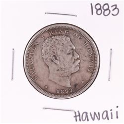 1883 Kingdom of Hawaii Half Dollar Coin
