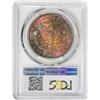 Image 3 : 1881-S $1 Morgan Silver Dollar Coin PCGS MS64 Amazing Toning
