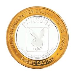 .999 Silver Palms Casino Las Vegas, NV $10 Casino Limited Edition Gaming Token