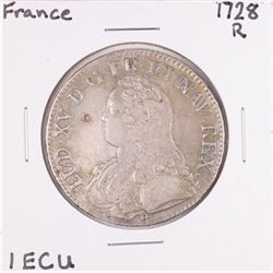 1728R France 1 ECU Silver