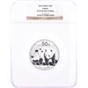 Image 1 : 2010 Proof China 50 Yuan 5oz Silver Panda Coin NGC PF69 Ultra Cameo