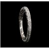 Image 4 : 14KT White Gold 0.80 ctw Diamond Wedding Band