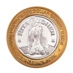 .999 Silver New York New York Casino Las Vegas $10 Limited Edition Gaming Token