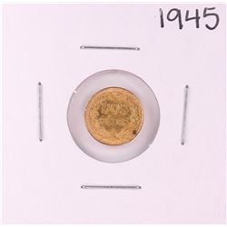 1945 Mexico Dos Peso Gold Coin